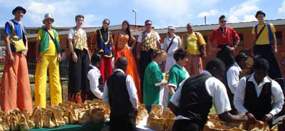 Stilt Walkers